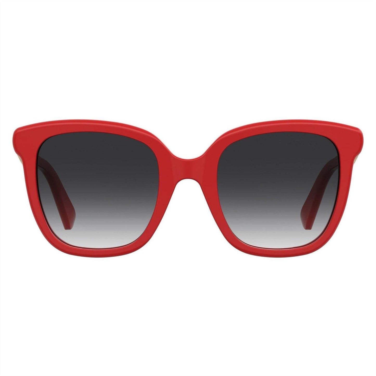 Red - Front - Moschino Womens-Ladies Round Gradient Sunglasses
