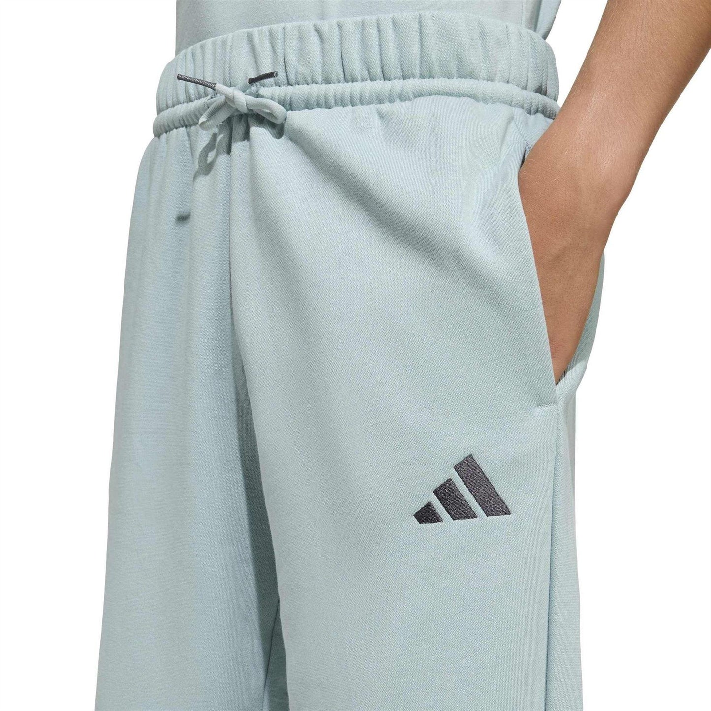 Green - Lifestyle - Adidas Childrens-Kids Sportswear Jogging Bottoms