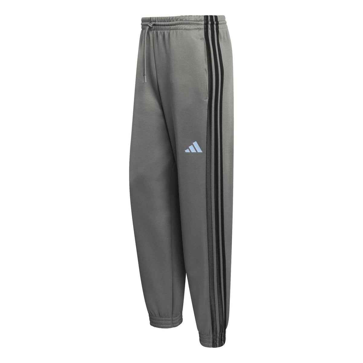 Solid Grey - Front - Adidas Mens Stadium Joggers