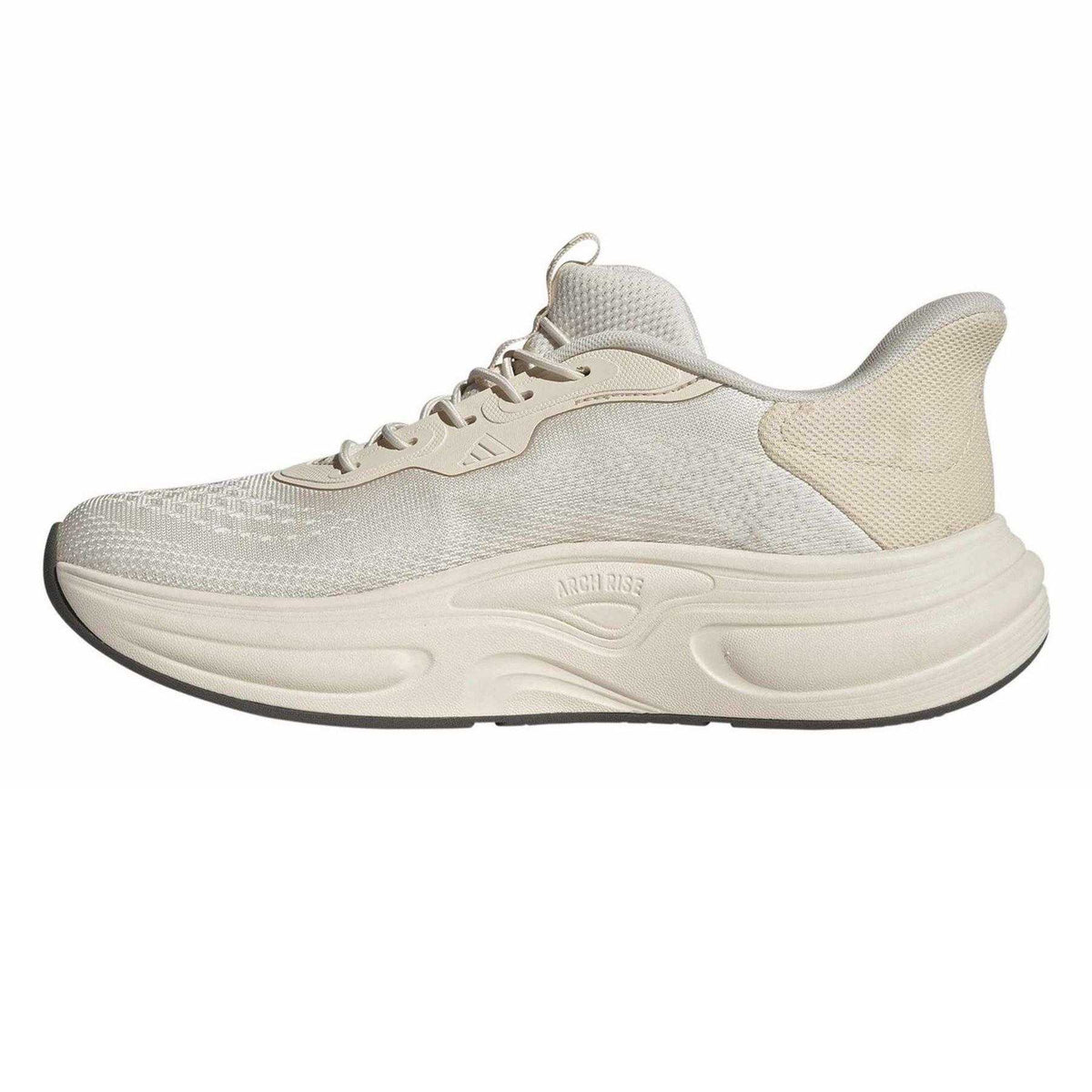 Wonder White - Side - Adidas Womens-Ladies Cloudfoam Trainers