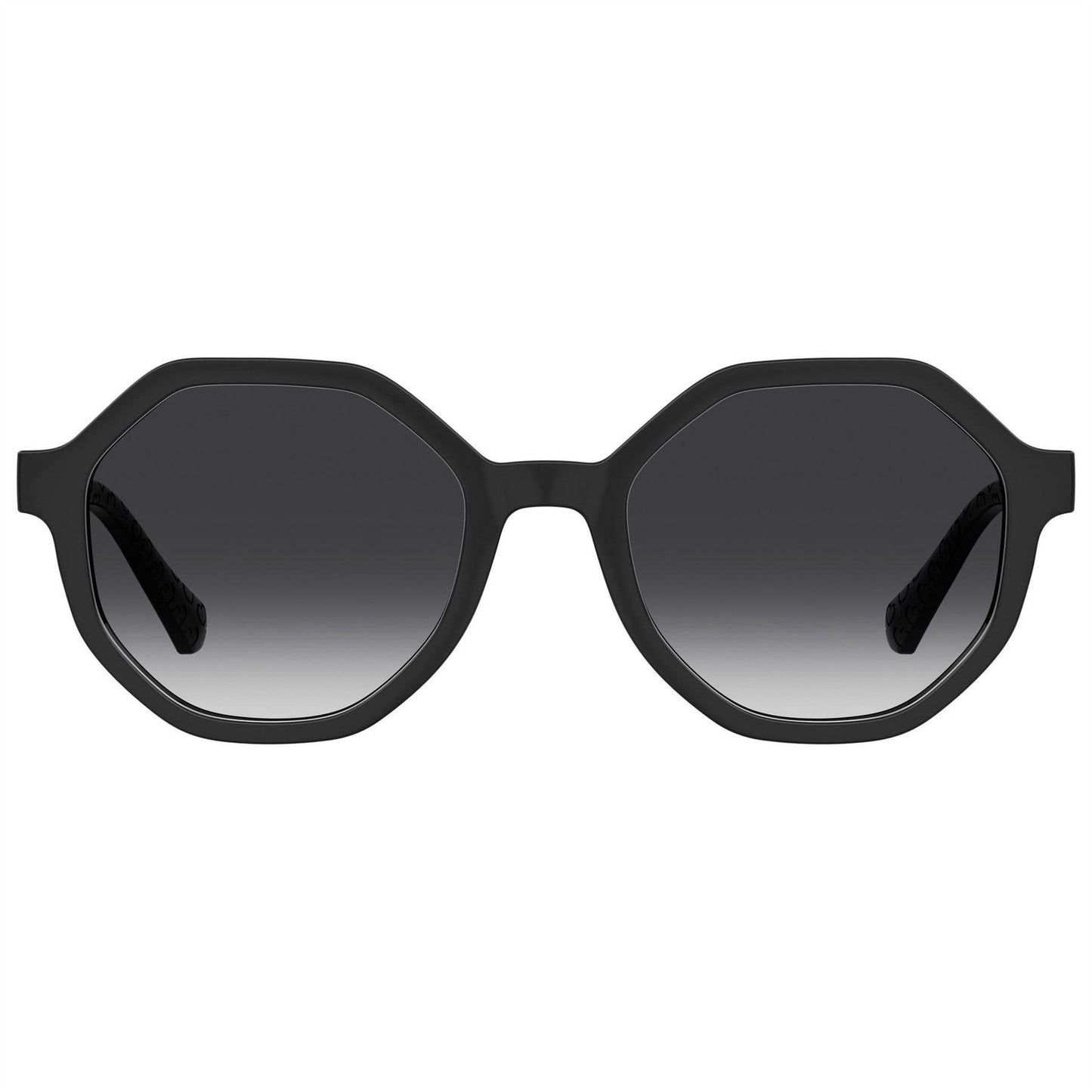 Black - Back - Love Moschino Womens-Ladies Logo Sunglasses
