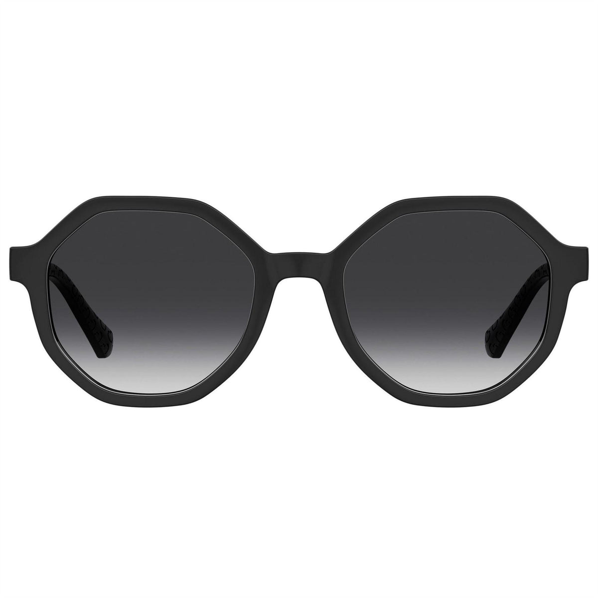 Black - Back - Love Moschino Womens-Ladies Logo Sunglasses