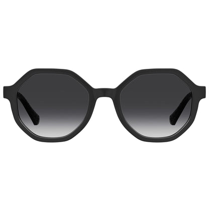 Black - Back - Love Moschino Womens-Ladies Logo Sunglasses
