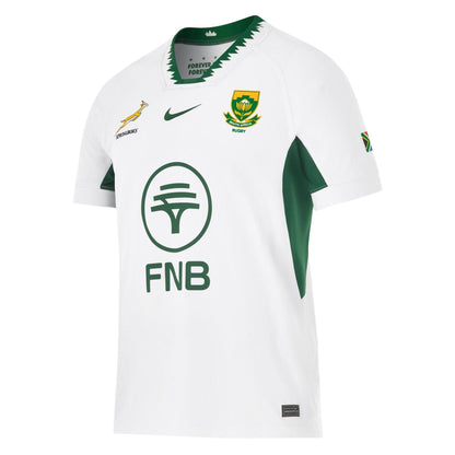 White - Front - Nike Mens Springboks 2026-27 Away South Africa Rugby Shirt