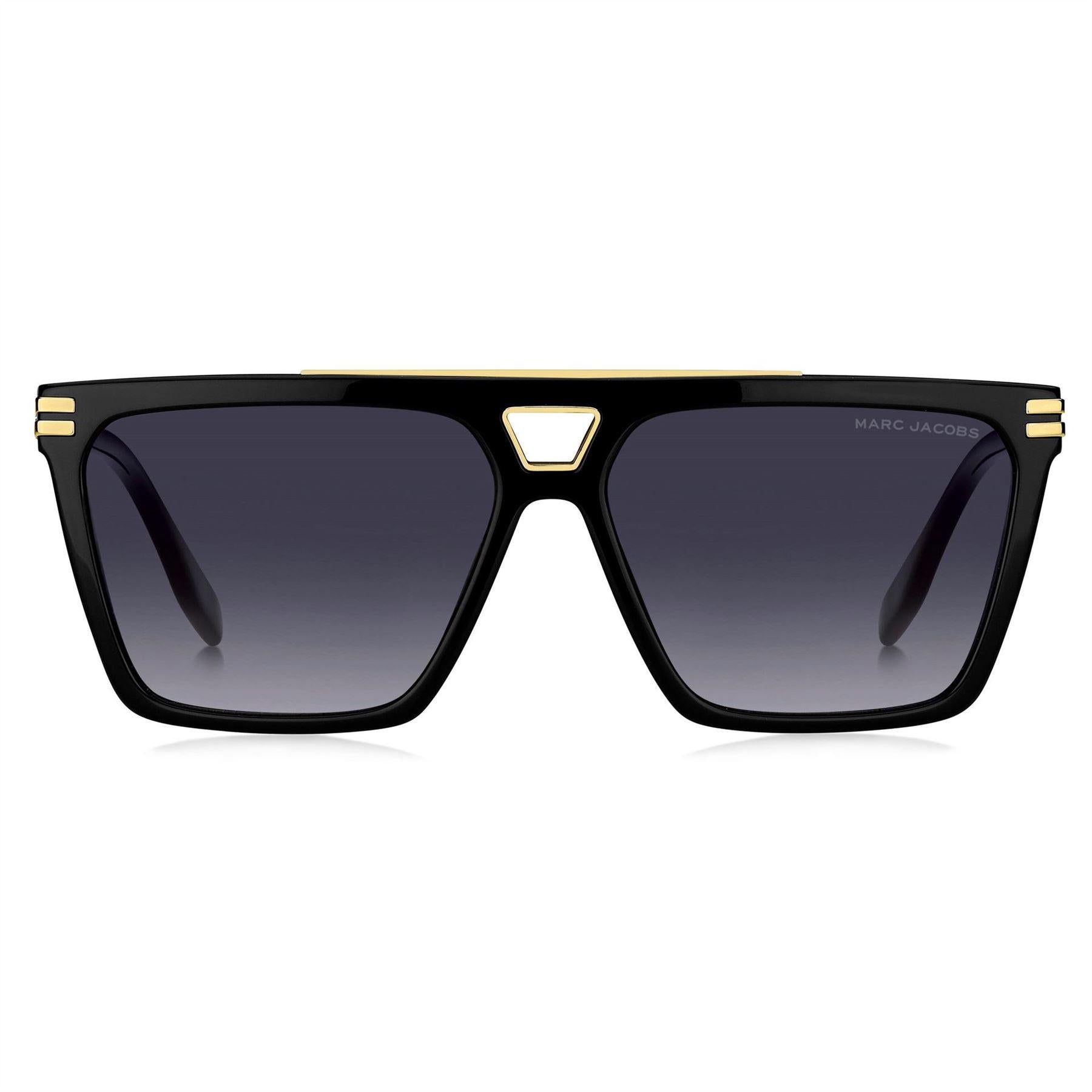 Black - Back - Marc Jacobs Mens Rectangular Sunglasses