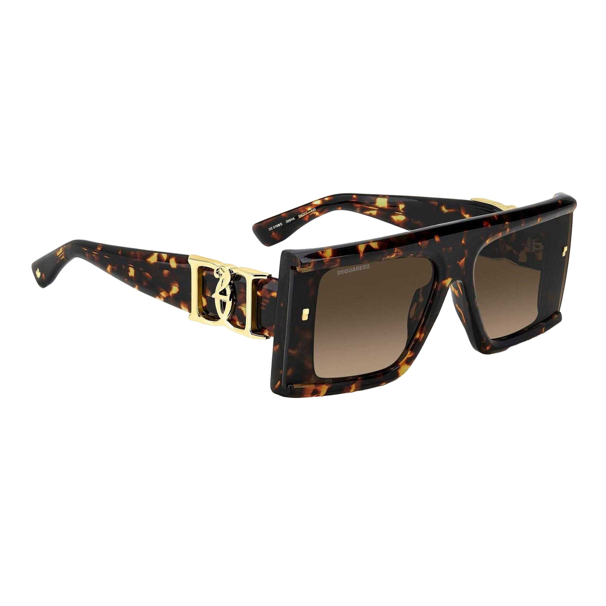 Havana - Lifestyle - DSquared2 Womens-Ladies Flat Top Rectangular Sunglasses