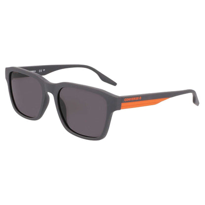 Grey-Orange - Front - Converse Mens Square Sunglasses