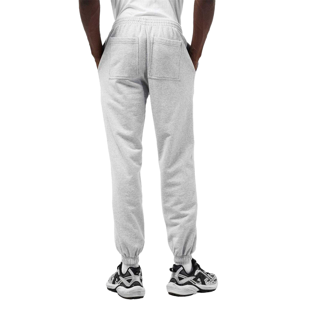 Ash Grey - Pack Shot - Represent Mens Fleece Joggers