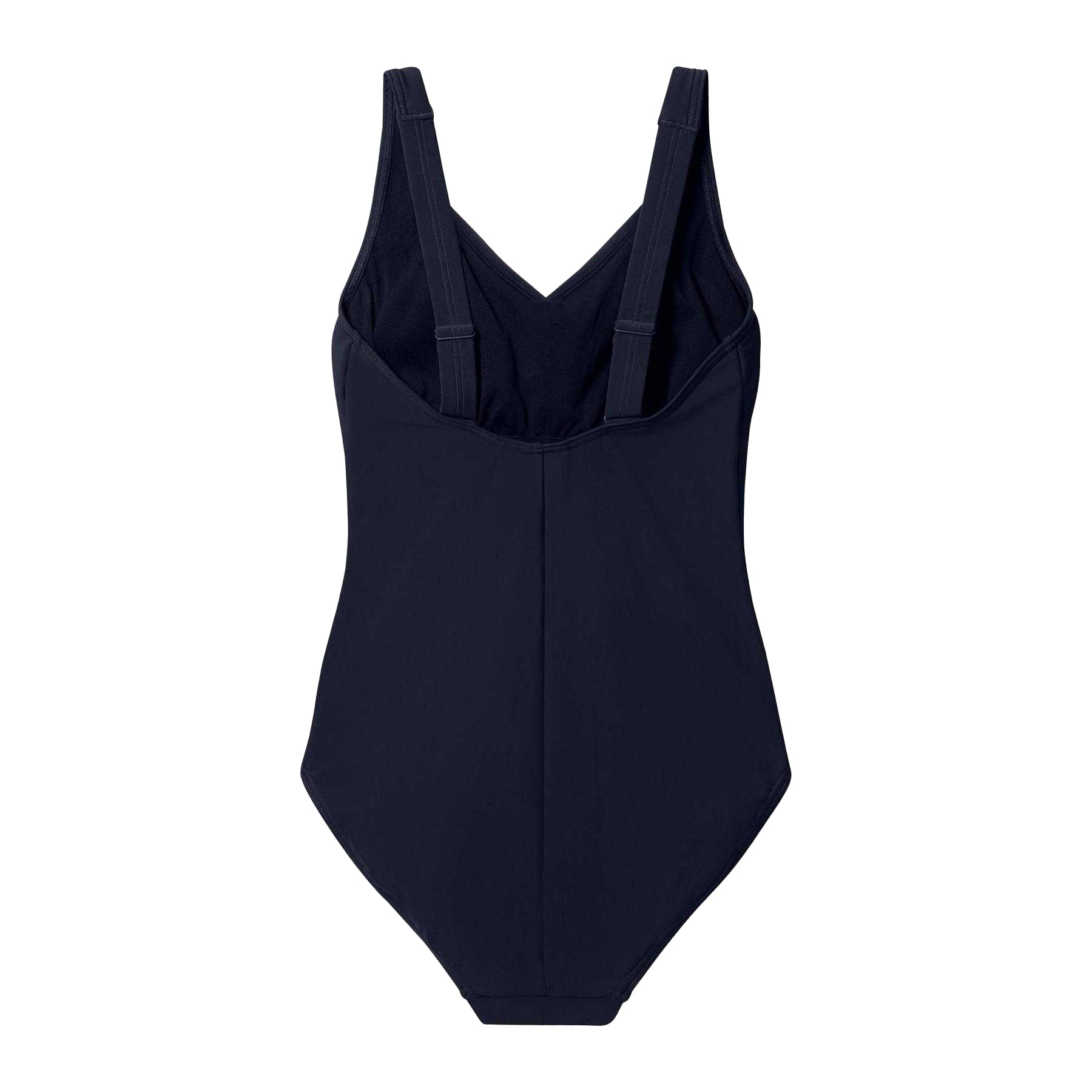 Anthracite - Back - Speedo Womens-Ladies Shirred One Piece Swimsuit
