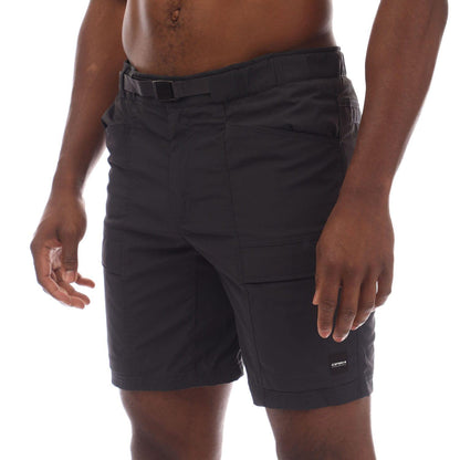 Grey - Front - Icepeak Mens Macon Walking Shorts