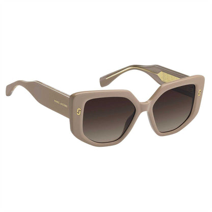 Beige - Side - Marc Jacobs Womens-Ladies Butterfly Sunglasses