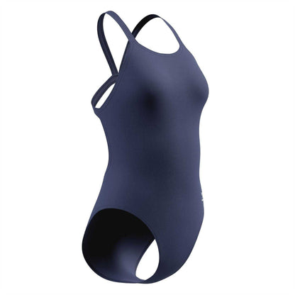 Navy - Lifestyle - Speedo Womens-Ladies Endurance One Piece Swimsuit