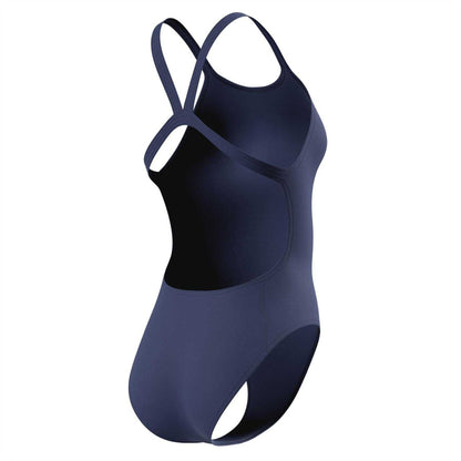 Navy - Pack Shot - Speedo Womens-Ladies Endurance One Piece Swimsuit