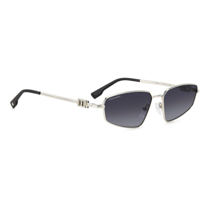 Silver - Side - DSquared2 Mens Icon Sunglasses