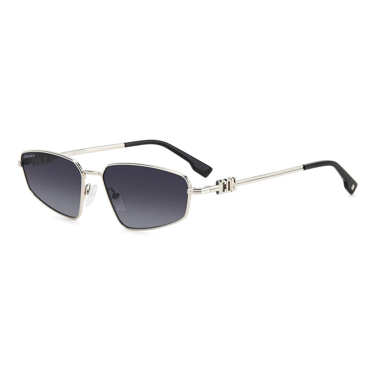 Silver - Front - DSquared2 Mens Icon Sunglasses