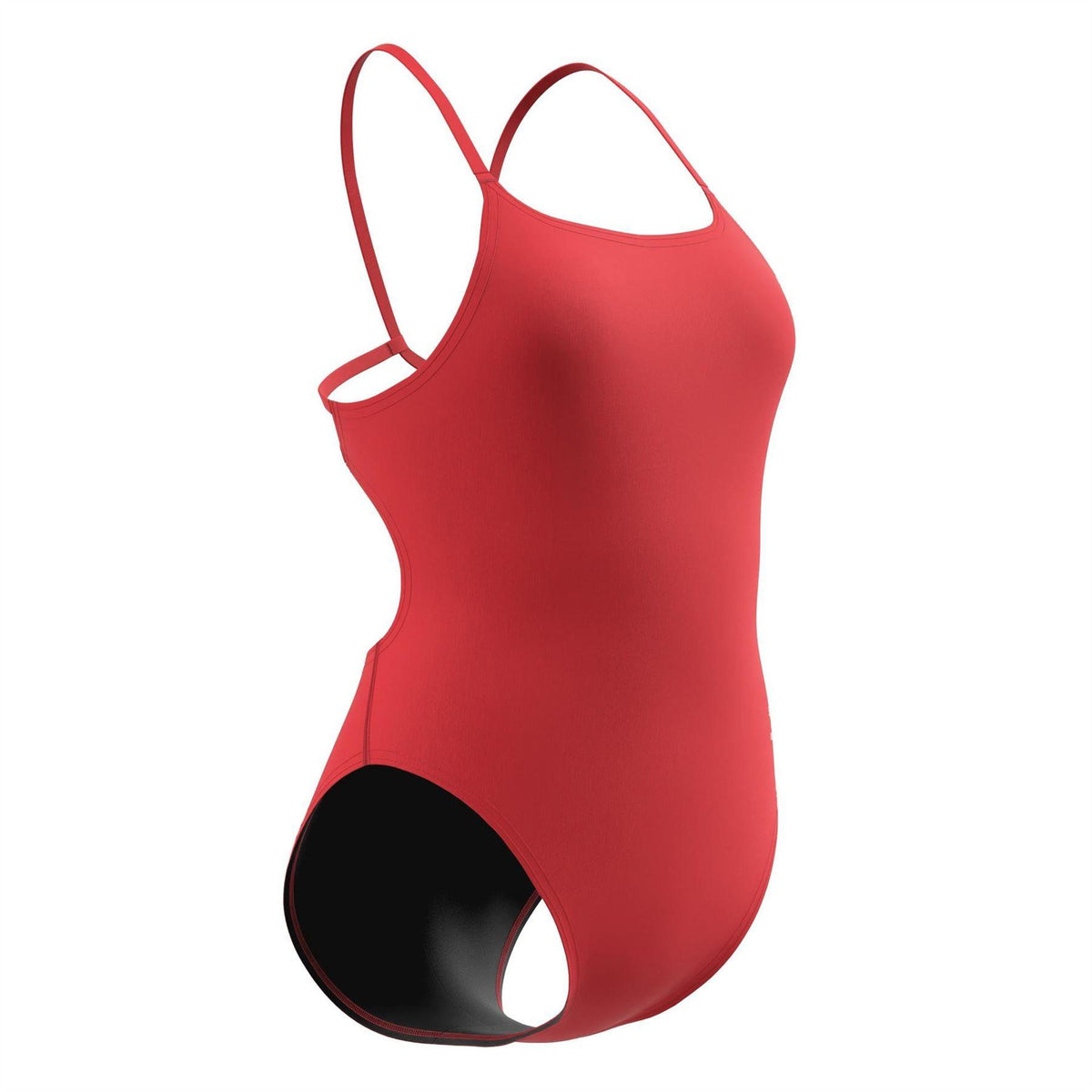 Red - Lifestyle - Speedo Womens-Ladies Endurance One Piece Swimsuit
