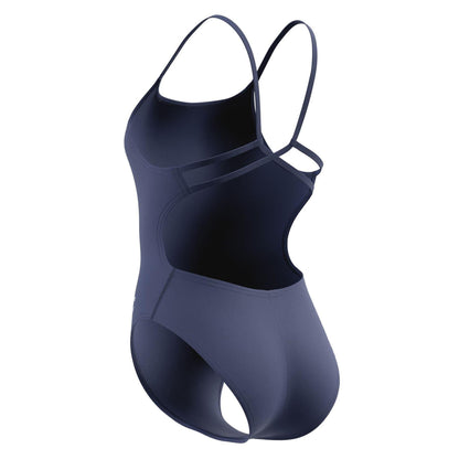 Navy - Pack Shot - Speedo Womens-Ladies Endurance One Piece Swimsuit