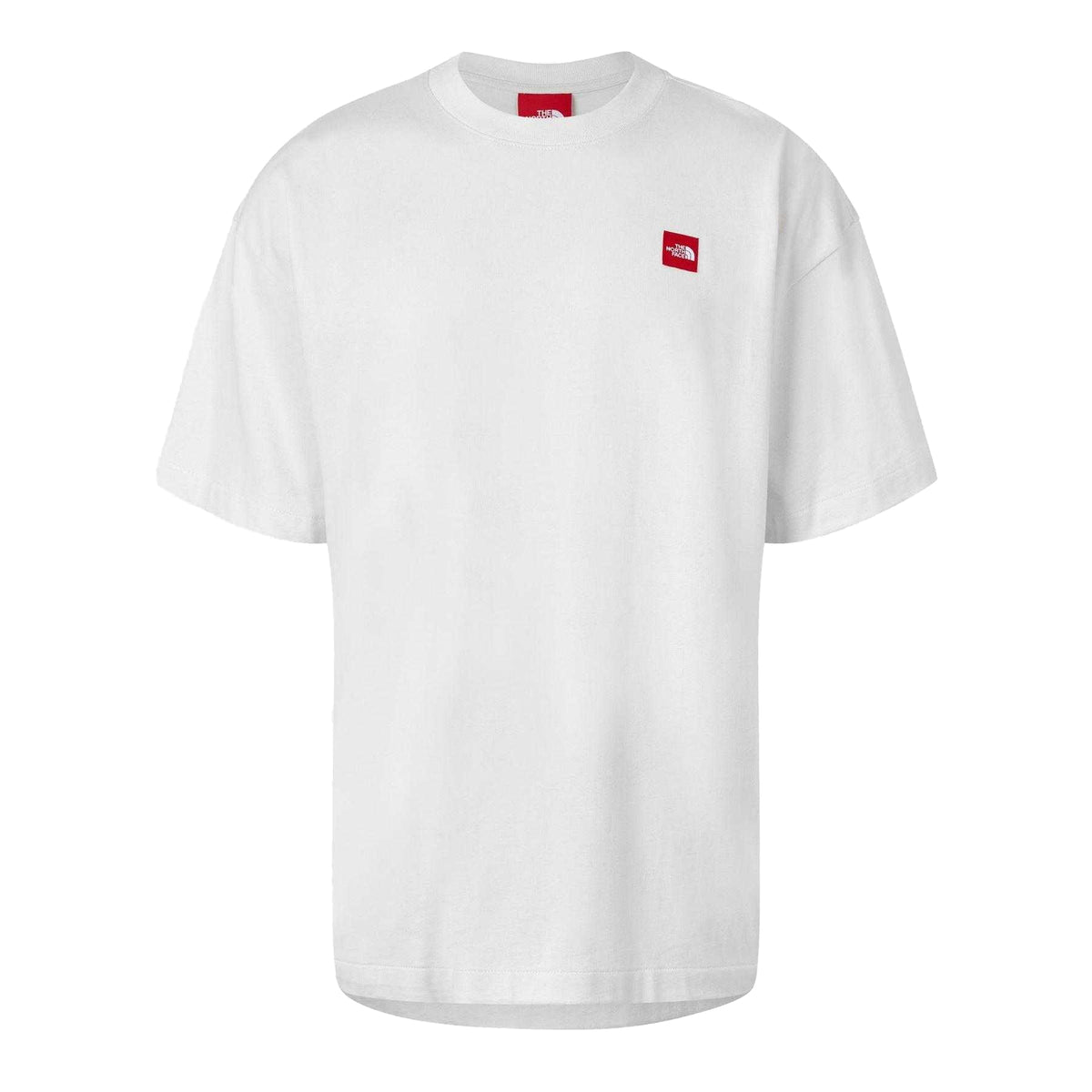 White - Front - The North Face Mens Box Logo T-Shirt