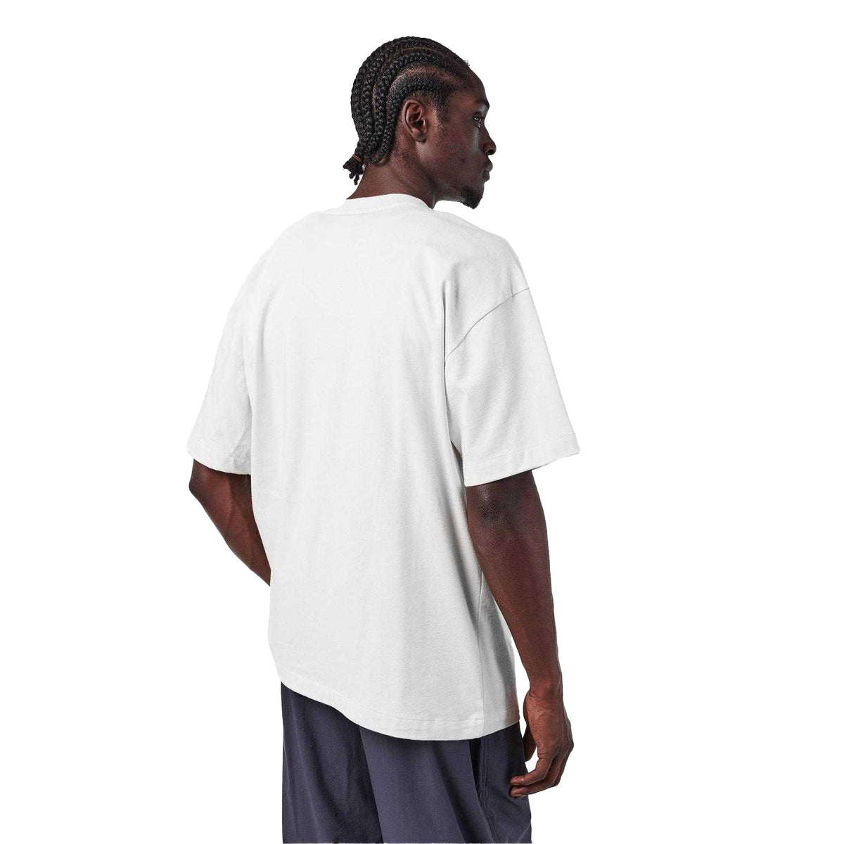 White - Pack Shot - The North Face Mens Box Logo T-Shirt