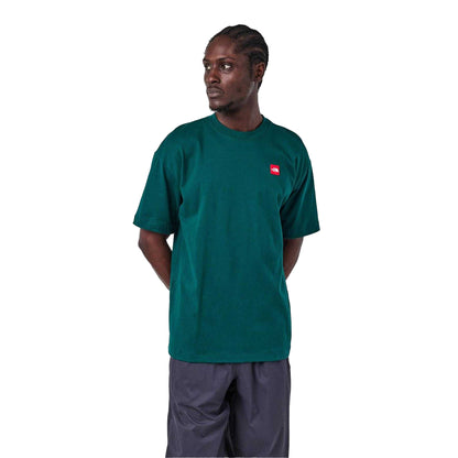 Hunter Green - Lifestyle - The North Face Mens Box Logo T-Shirt
