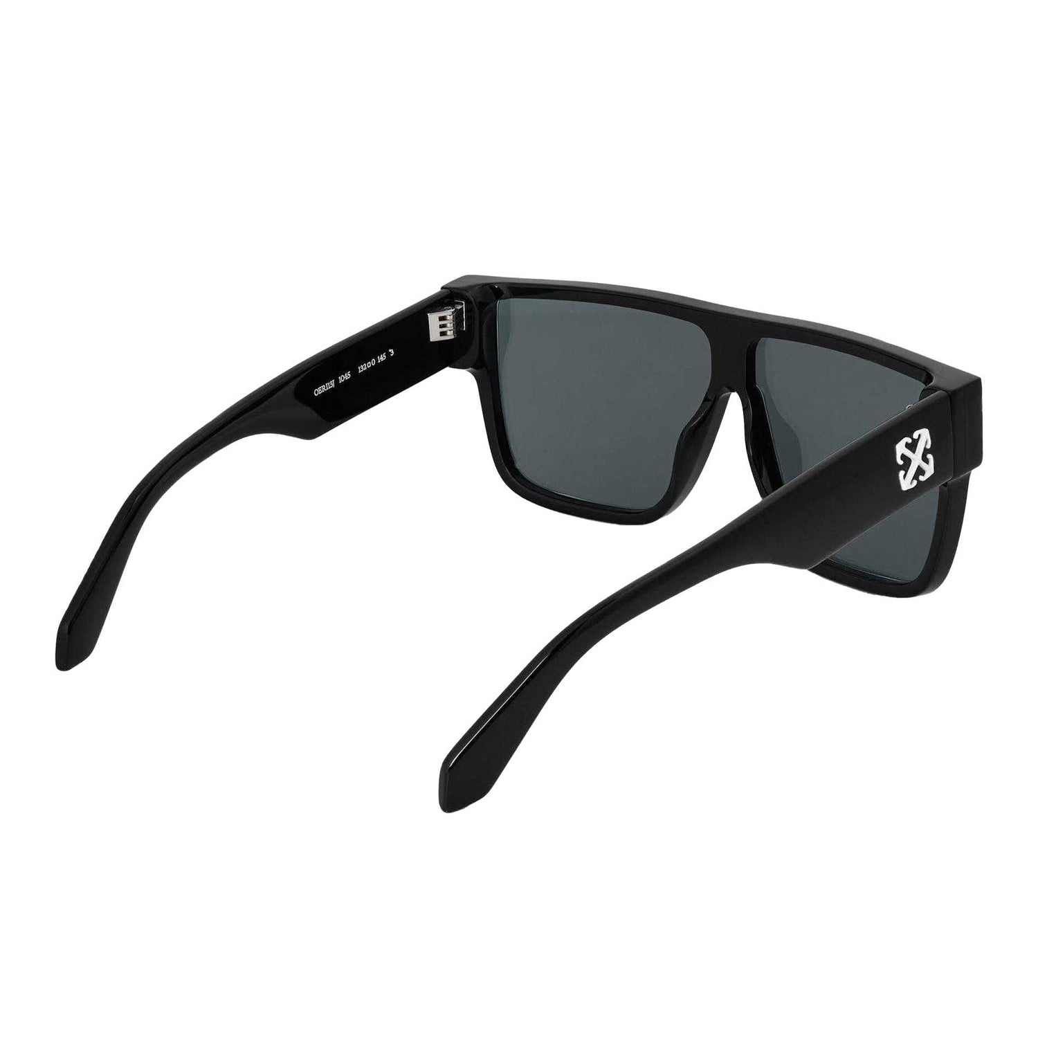 Black-Blue - Back - Off-White Womens-Ladies Square Tortoise Shell Sunglasses