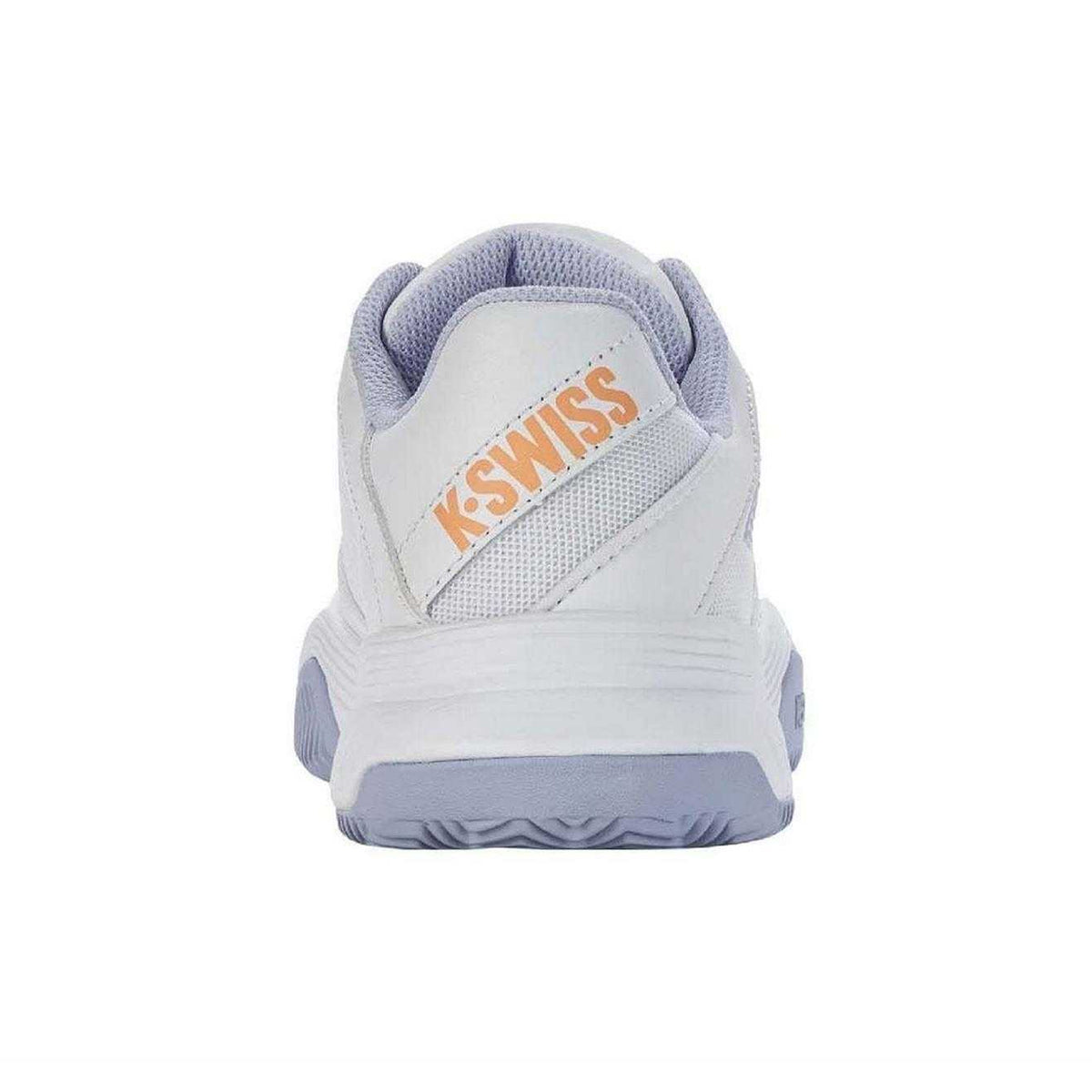 White - Back - K-Swiss Womens-Ladies Court Express HB Leather Tennis Shoes
