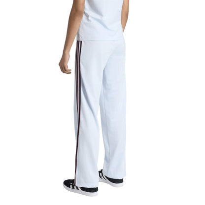 Maroon - Back - Adidas Womens-Ladies Firebird Open Hem Joggers