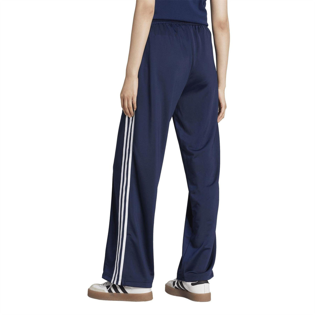 Night Indigo - Back - Adidas Womens-Ladies Firebird Open Hem Joggers