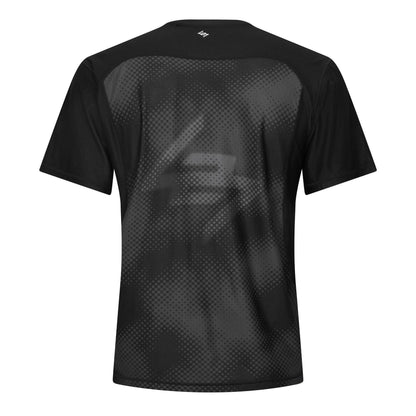 Black Fade - Back - Represent Mens 247 Hybrid Gym T-Shirt