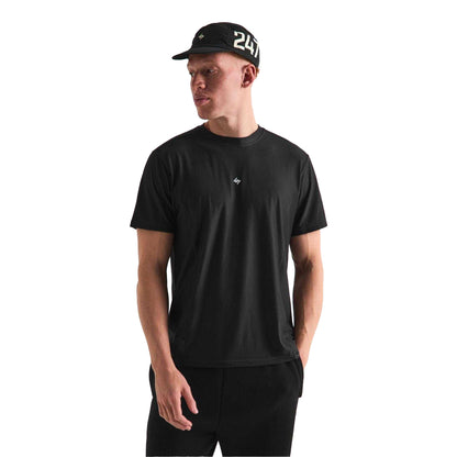 Black Fade - Lifestyle - Represent Mens 247 Hybrid Gym T-Shirt