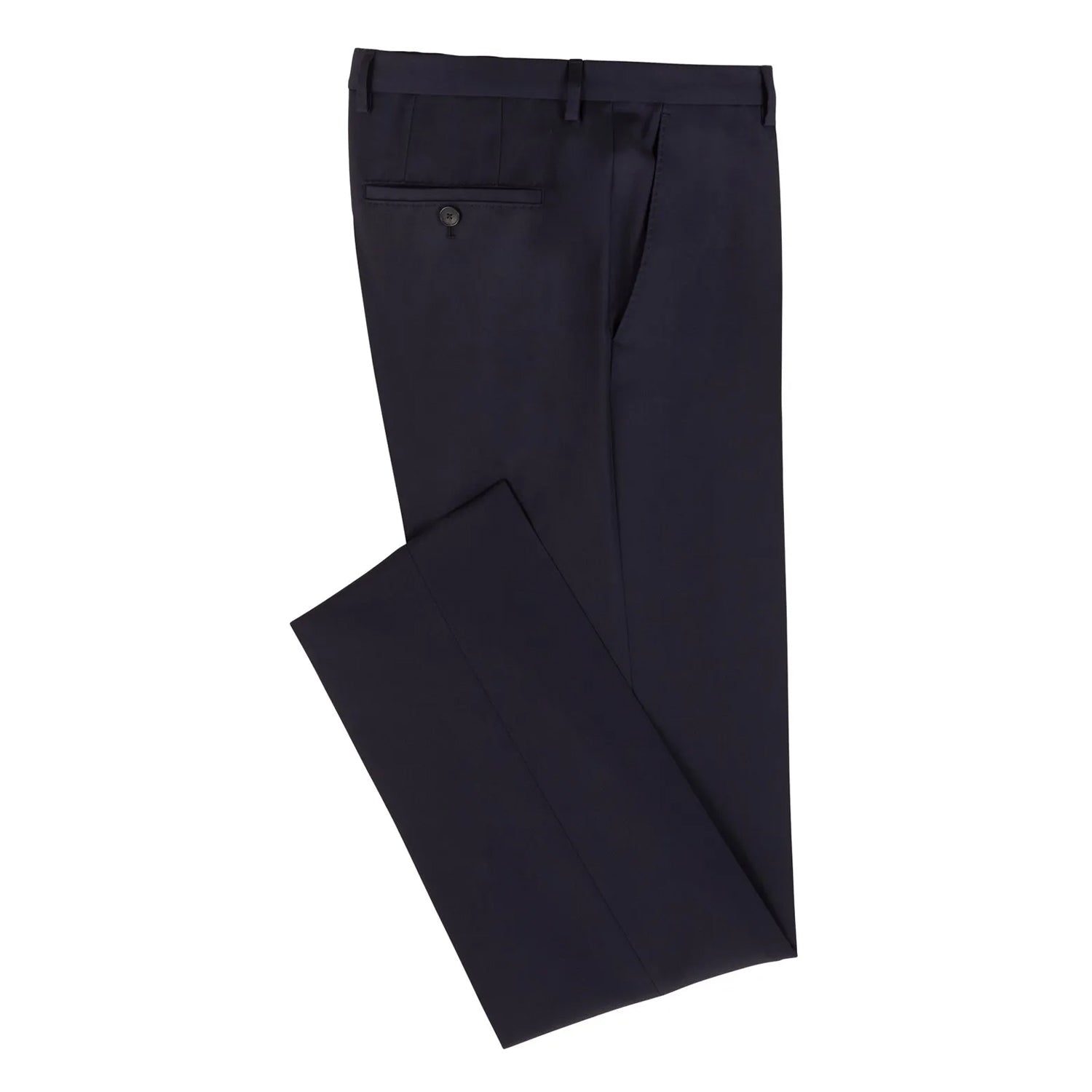 Dark Blue - Back - Hugo Boss Mens Lenon Trousers