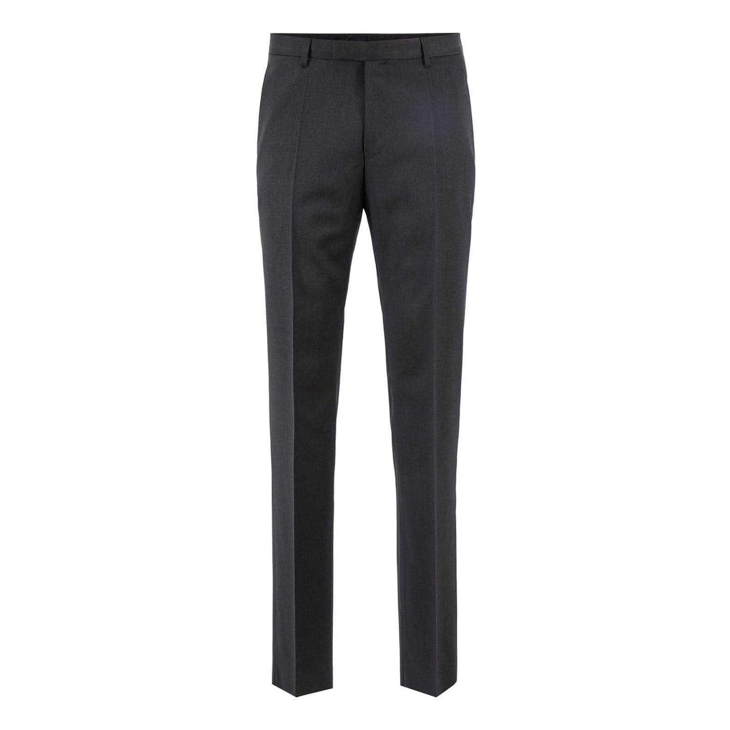 Grey - Front - Hugo Boss Mens Lenon Trousers