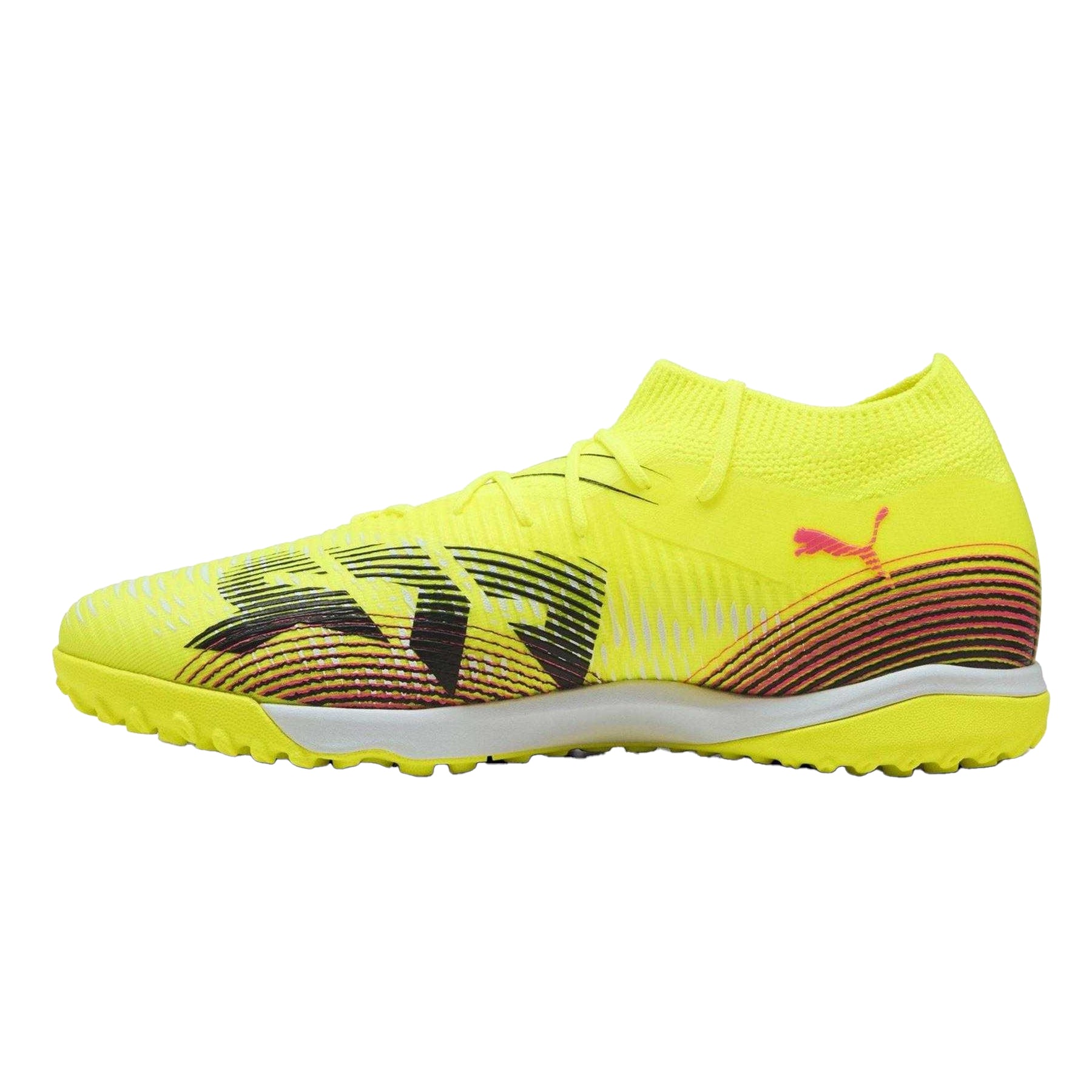 Yellow - Back - Puma Mens Future 8 Match Turf Training Astro Turf Trainers