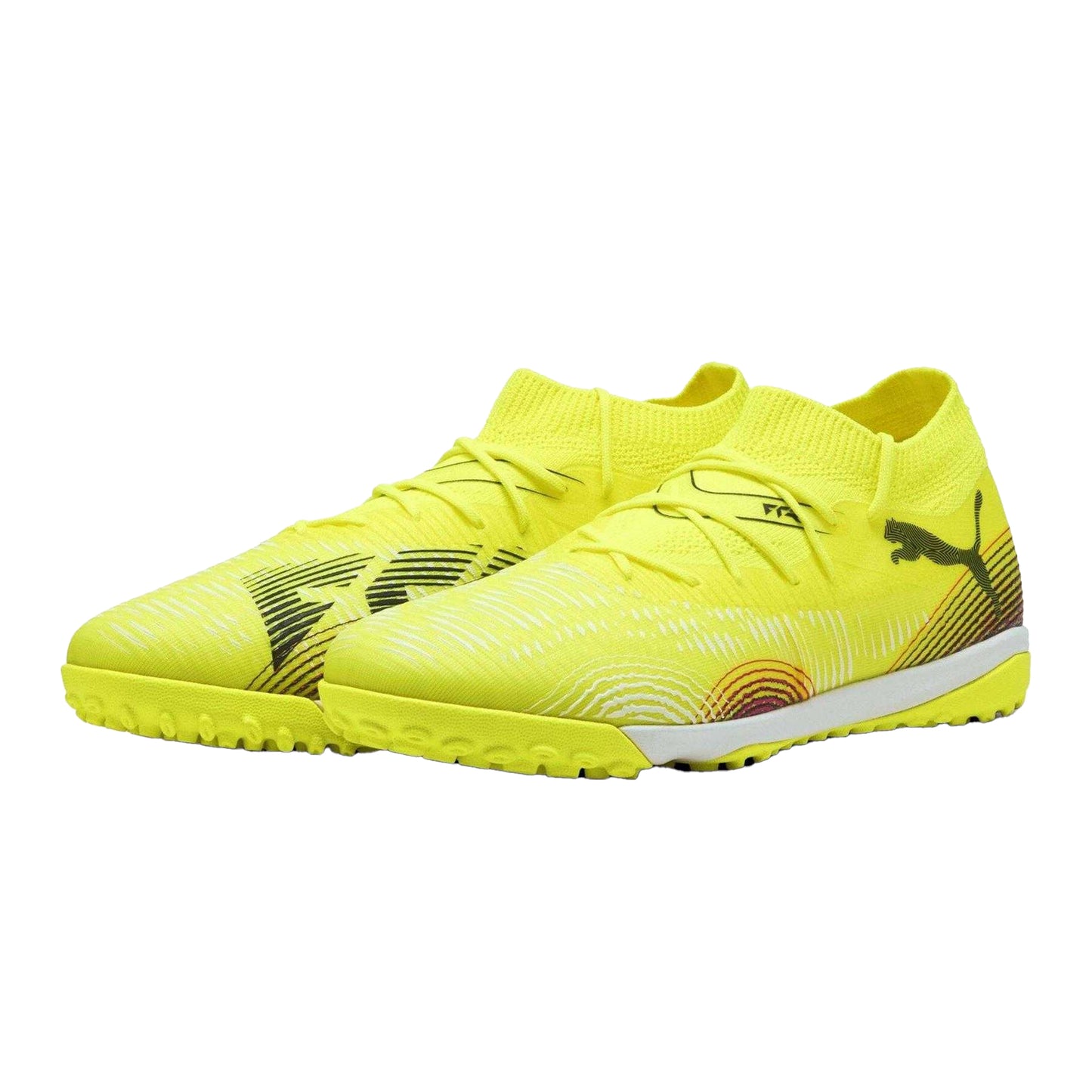Yellow - Pack Shot - Puma Mens Future 8 Match Turf Training Astro Turf Trainers
