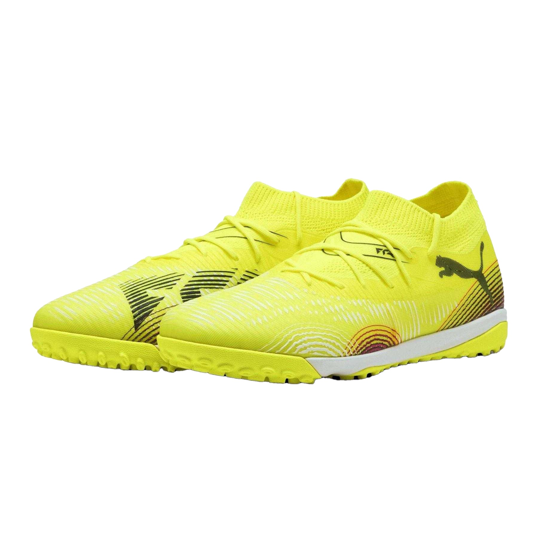 Yellow - Pack Shot - Puma Mens Future 8 Match Turf Training Astro Turf Trainers