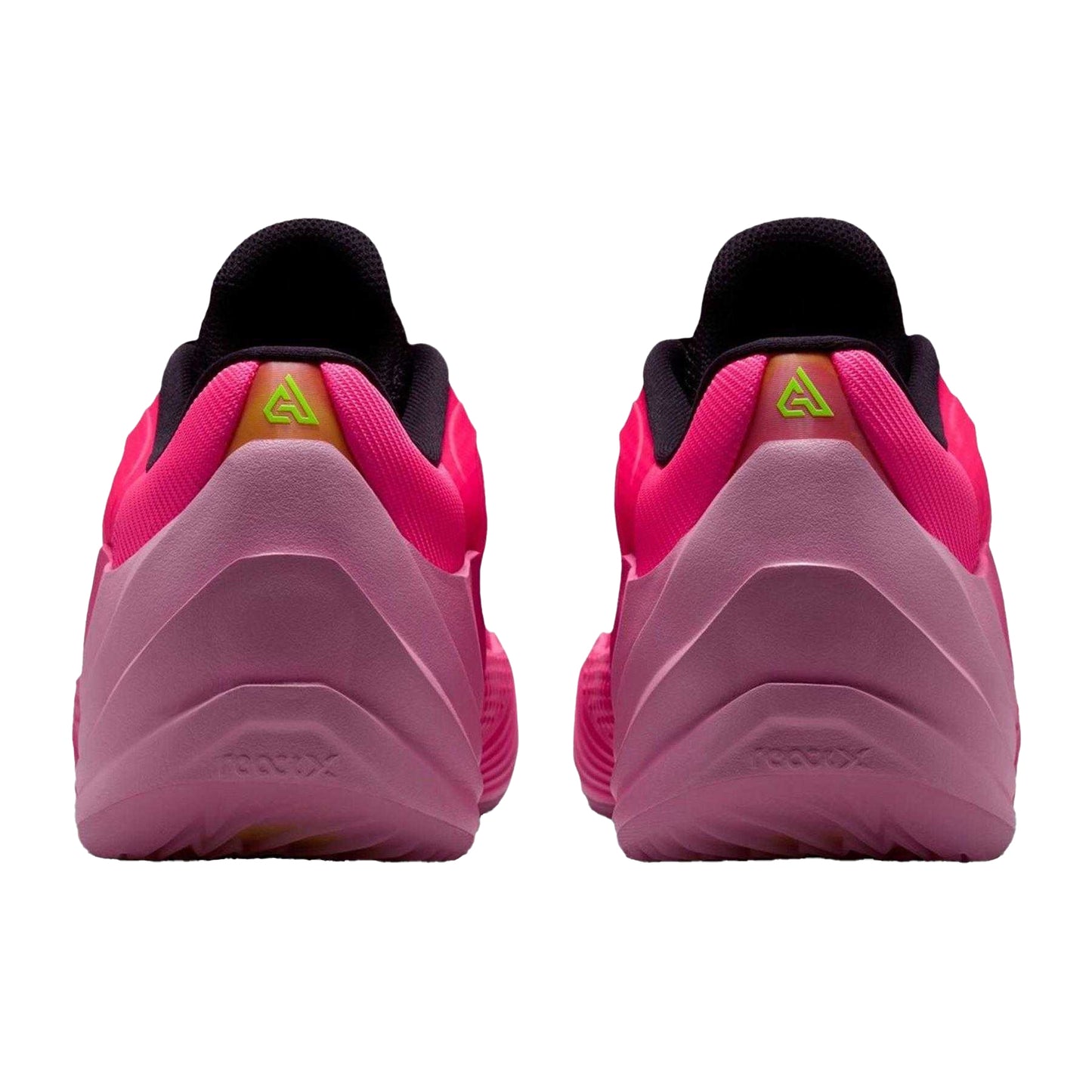 Pink-Orange - Back - Nike Mens Freak 8 Basketball Shoes