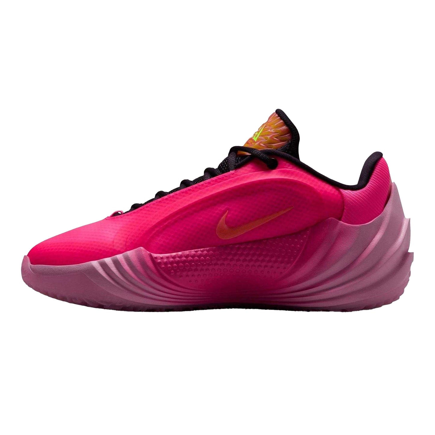 Pink-Orange - Side - Nike Mens Freak 8 Basketball Shoes