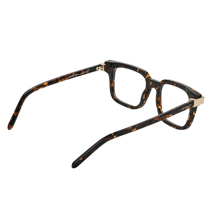Dark Havana Brown - Back - Off White Unisex Adult Style 8S Sunglasses