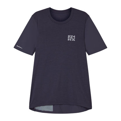Carbon Grey - Front - Endura Mens All Track Merino Blend Short-Sleeved T-Shirt