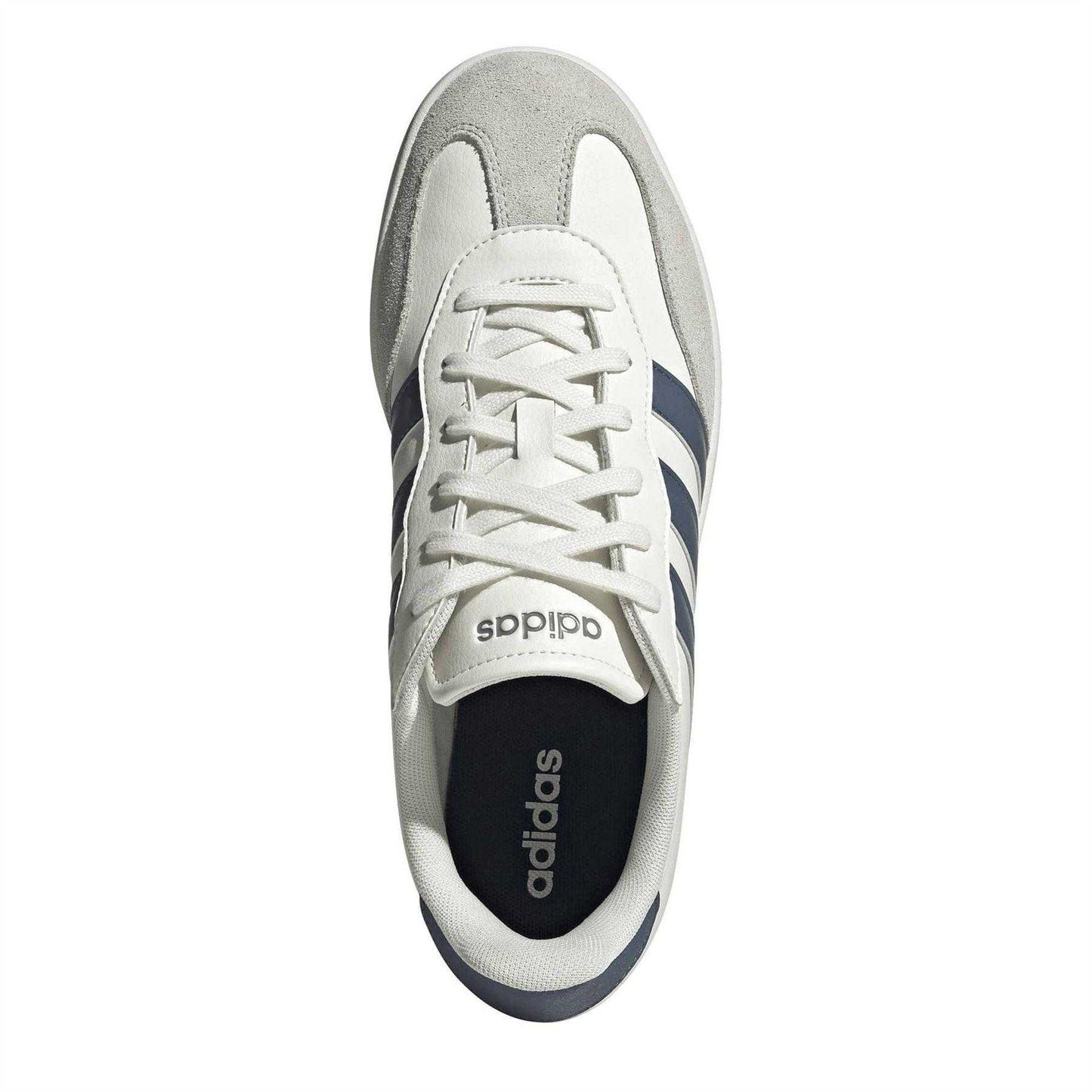 Off White - Lifestyle - Adidas Mens Barreda 3 Stripes Low Platform Trainers