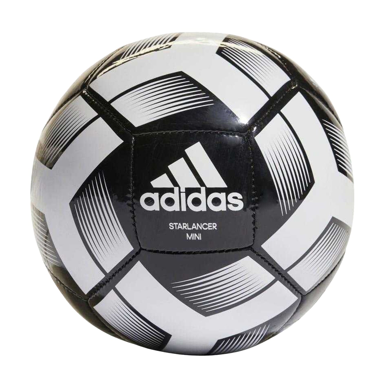 White-Black - Front - Adidas Starlancer Mini Football