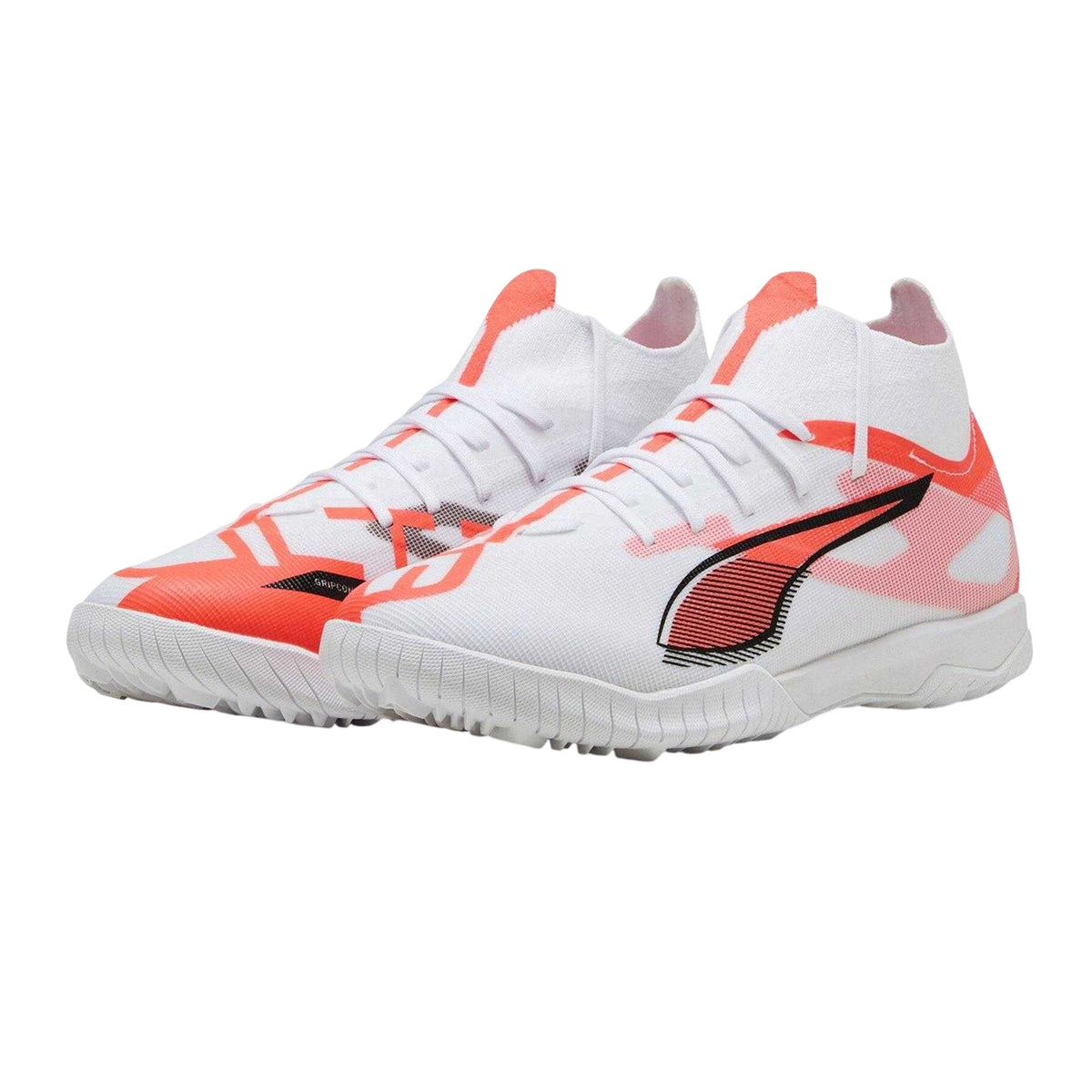 Puma White - Pack Shot - Puma Mens Ultra 5 Match+ Turf Training Astro Turf Trainers