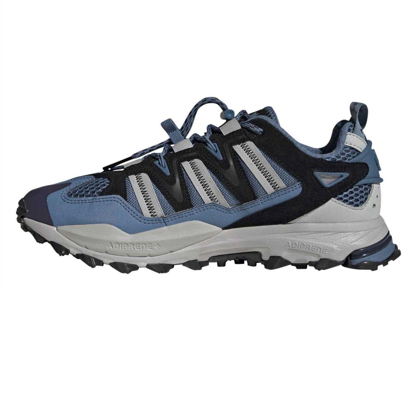 Blue - Side - Adidas Mens Hyperturf Suede Shoes