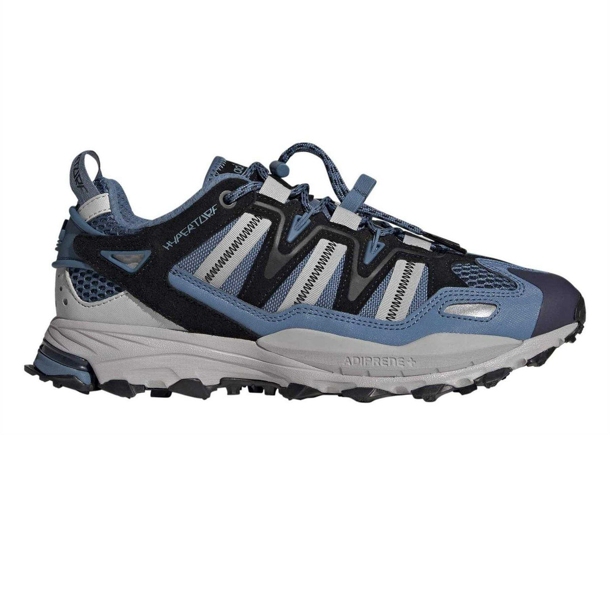 Blue - Front - Adidas Mens Hyperturf Suede Shoes