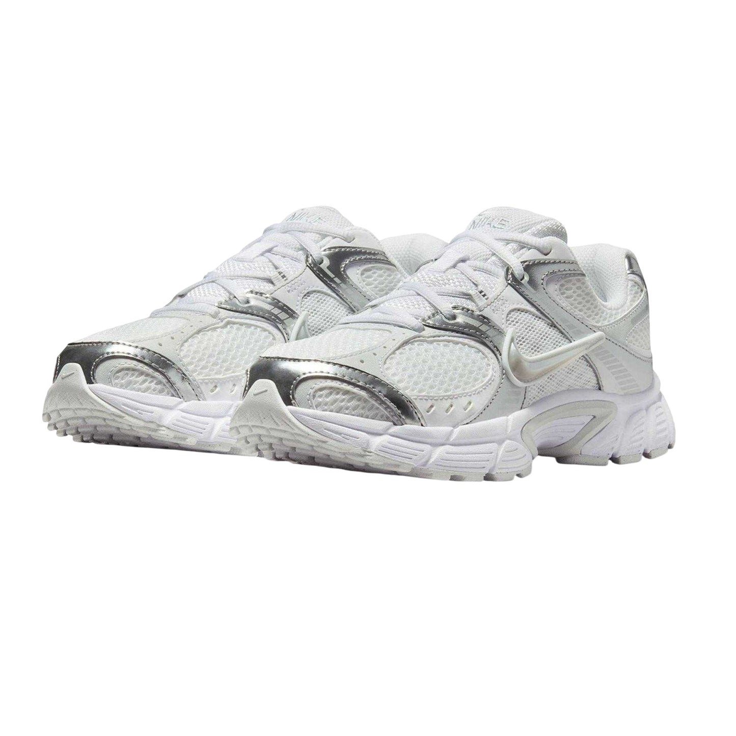 White-Silver - Pack Shot - Nike Womens-Ladies V5 RNR Trainers