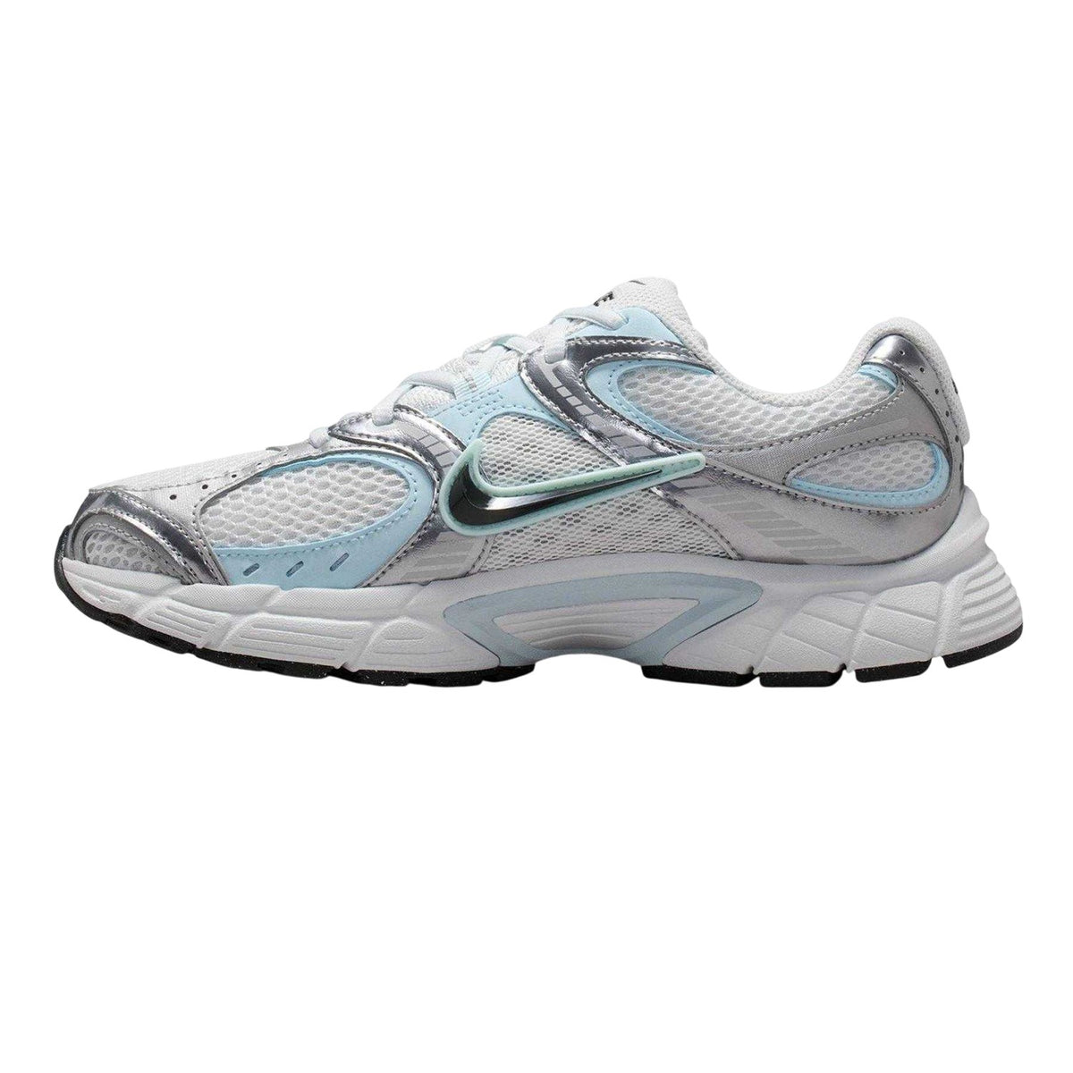 White-Blue - Side - Nike Womens-Ladies V5 RNR Trainers