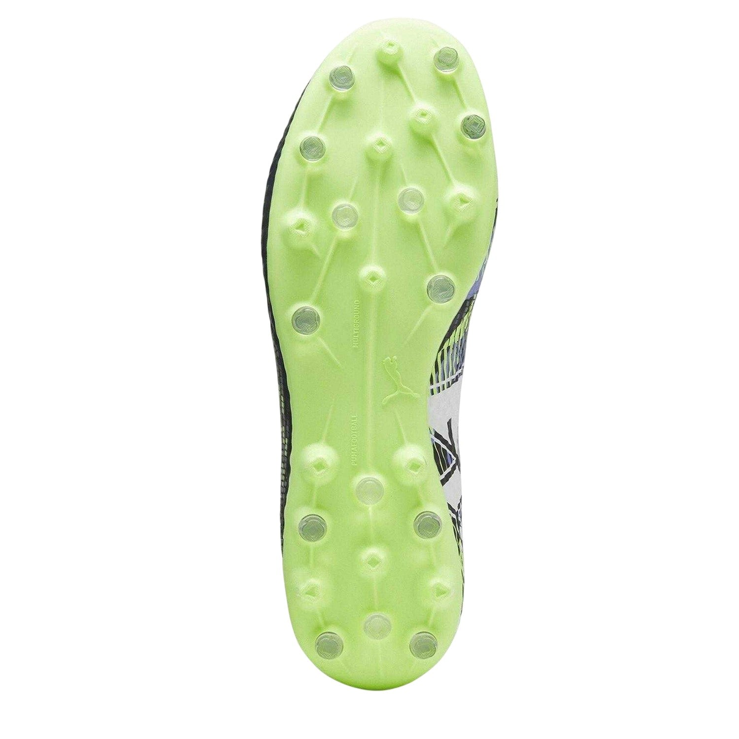 Frost Gray - Back - Puma Mens Future 7 Pro+ Geometric Pattern Firm Ground Football Boots