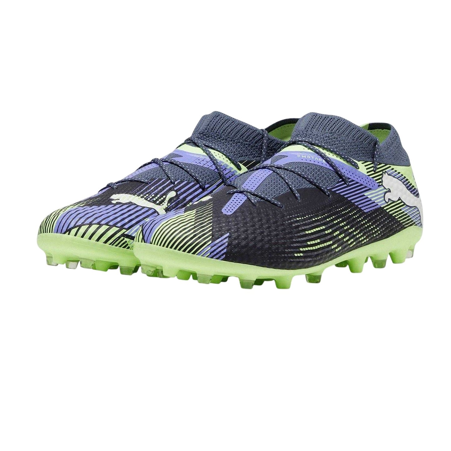 Frost Gray - Pack Shot - Puma Mens Future 7 Pro+ Geometric Pattern Firm Ground Football Boots