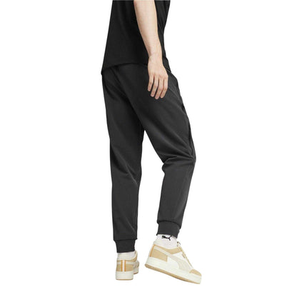 Puma Black - Pack Shot - Puma Mens Zipped Joggers