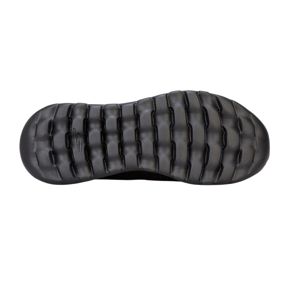 Black - Side - Skechers Mens Go Walk Slip-on Trainers